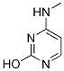 4-(Methylamino)-2-pyrimidinol Struktur