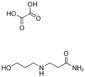 N3-(3-Hydroxypropyl)-b-alaninamide ethanedioate(salt) Struktur