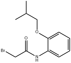 2-Bromo-N-(2-isobutoxyphenyl)acetamide Struktur