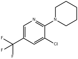 3-Chloro-2-(1-piperidinyl)-5-(trifluoromethyl)-pyridine Struktur