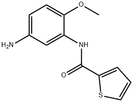 N-(5-Amino-2-methoxyphenyl)-2-thiophenecarboxamide Struktur