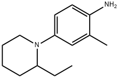 4-(2-Ethyl-1-piperidinyl)-2-methylaniline Struktur