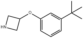 3-[3-(tert-Butyl)phenoxy]azetidine Struktur