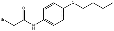 2-Bromo-N-(4-butoxyphenyl)acetamide Struktur