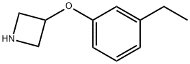 3-(3-Ethylphenoxy)azetidine Struktur