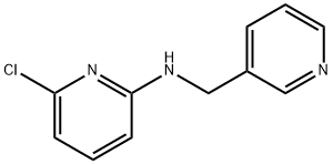 6-Chloro-N-(3-pyridinylmethyl)-2-pyridinamine Struktur