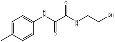 ethanediamide, N-(2-hydroxyethyl)-N'-(4-methylphenyl)- Struktur