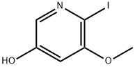 6-Iodo-5-methoxypyridin-3-ol Struktur