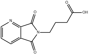 4-(5,7-Dioxo-5,7-dihydro-6H-pyrrolo[3,4-b]pyridin-6-yl)butanoic acid Struktur