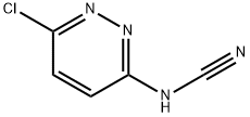 (6-Chloropyridazin-3-yl)cyanamide Struktur