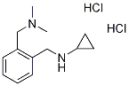 N-{2-[(Dimethylamino)methyl]-benzyl}cyclopropanamine dihydrochloride Structure