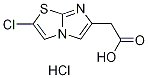 (2-Chloroimidazo[2,1-b][1,3]thiazol-6-yl)-acetic acid hydrochloride Struktur