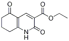 Ethyl 2,5-dioxo-1,2,5,6,7,8-hexahydroquinoline-3-carboxylate Struktur