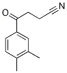 4-(3,4-Dimethylphenyl)-4-oxobutanenitrile Struktur