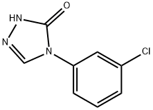 4-(3-Chlorophenyl)-2,4-dihydro-3H-1,2,4-triazol-3-one Struktur