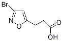 3-(3-BROMOISOXAZOL-5-YL)PROPANOIC ACID Struktur