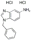 1-BENZYL-1H-BENZOIMIDAZOL-5-YLAMINEDIHYDROCHLORIDE Struktur