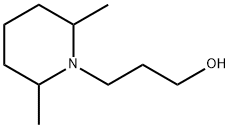 3-(2,6-DIMETHYLPIPERIDIN-1-YL)PROPAN-1-OL Struktur