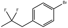 1-BROMO-4-(2,2-DIFLUOROPROPYL)BENZENE Struktur