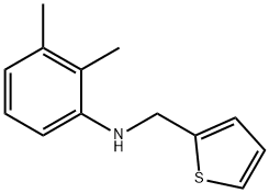 2,3-Dimethyl-N-(2-thienylmethyl)aniline Struktur