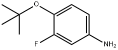 4-tert-Butoxy-3-fluoroaniline Struktur