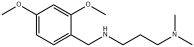 N'-(2,4-Dimethoxybenzyl)-N,N-dimethylpropane-1,3-diamine Struktur