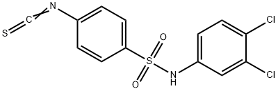 N-(3,4-Dichlorophenyl)-4-isothiocyanatobenzenesulfonamide Struktur