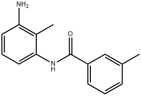 N-(3-Amino-2-methylphenyl)-3-methylbenzamide Struktur