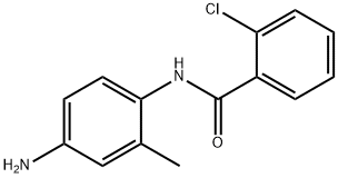 N-(4-Amino-2-methylphenyl)-2-chlorobenzamide Struktur