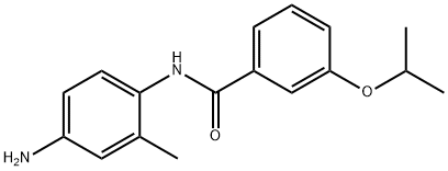 N-(4-Amino-2-methylphenyl)-3-isopropoxybenzamide Struktur