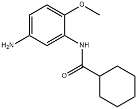 N-(5-Amino-2-methoxyphenyl)cyclohexanecarboxamide Struktur