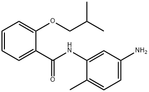 N-(5-Amino-2-methylphenyl)-2-isobutoxybenzamide Struktur