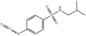 N-Isobutyl-4-isothiocyanatobenzenesulfonamide Struktur