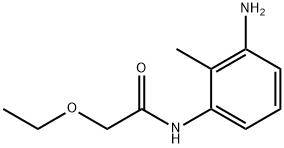 N-(3-amino-2-methylphenyl)-2-ethoxyacetamide Struktur