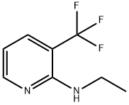 N-ethyl-3-(trifluoromethyl)pyridin-2-amine Struktur