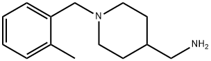 [1-(2-methylbenzyl)piperidin-4-yl]methylamine Struktur