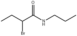 2-bromo-N-propylbutanamide Struktur