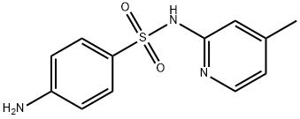 4-amino-N-(4-methylpyridin-2-yl)benzenesulfonamide Struktur