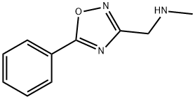 N-methyl-N-[(5-phenyl-1,2,4-oxadiazol-3-yl)methyl]amine Struktur