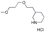 3-Methoxypropyl 2-(3-piperidinyl)ethyl etherhydrochloride Struktur