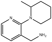 [2-(2-Methyl-1-piperidinyl)-3-pyridinyl]-methanamine Struktur