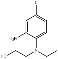 2-(2-Amino-4-chloroethylanilino)-1-ethanol Struktur