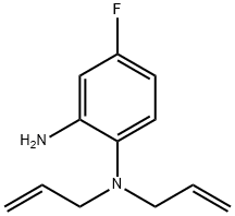 N~1~,N~1~-Diallyl-4-fluoro-1,2-benzenediamine Struktur