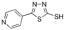 5-Pyridin-4-yl-1,3,4-thiadiazole-2-thiol Struktur