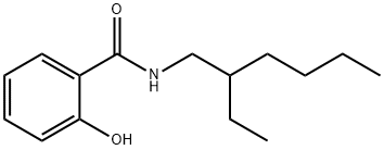 N-(2-Ethylhexyl)-2-hydroxybenzamide Struktur