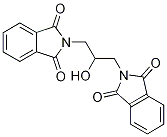 2,2'-(2-Hydroxypropane-1,3-diyl)bis(1H-isoindole-1,3(2H)-dione) Struktur