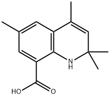 2,2,4,6-Tetramethyl-1,2-dihydroquinoline-8-carboxylic acid Struktur