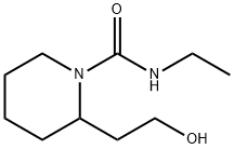 N-Ethyl-2-(2-hydroxyethyl)piperidine-1-carboxamide Struktur