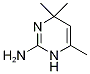 4,4,6-Trimethyl-1,4-dihydropyrimidin-2-amine Struktur