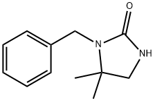 1-Benzyl-5,5-dimethylimidazolidin-2-one Struktur